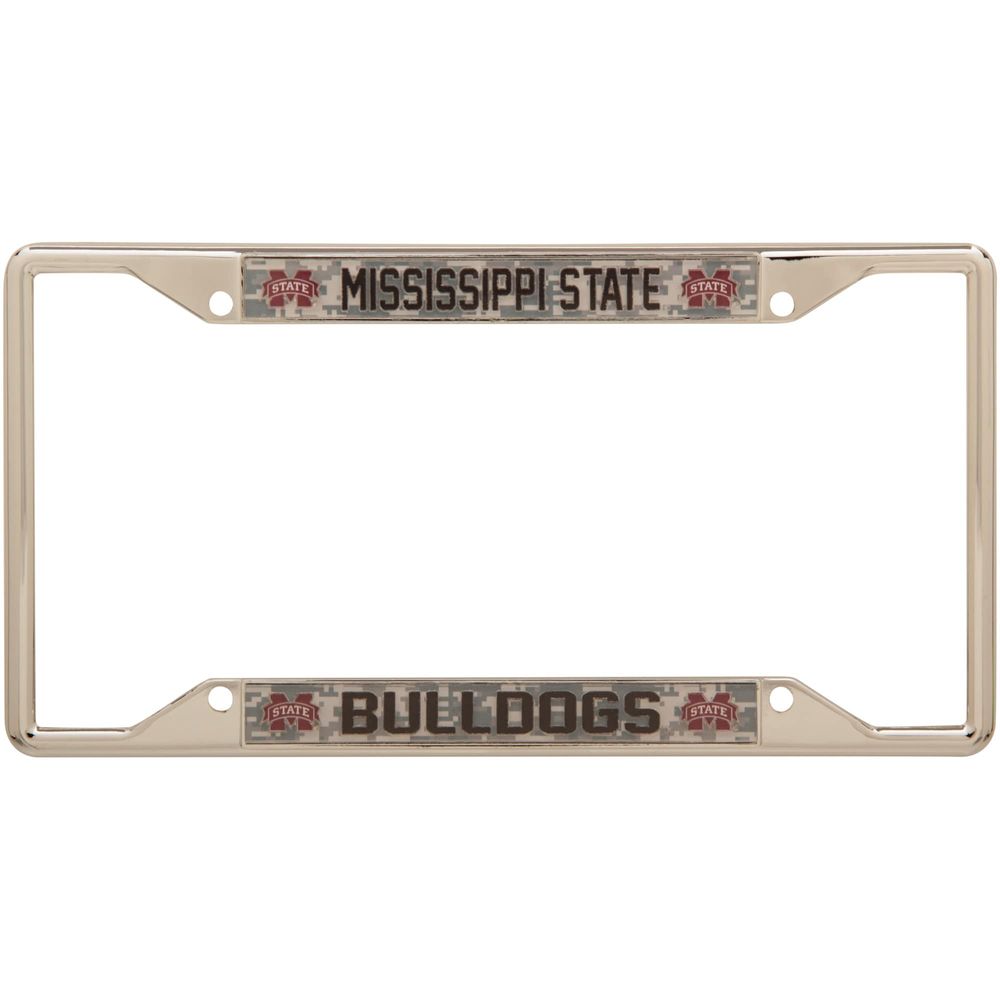 Mississippi State Bulldogs Digital Camo Acrylic Inlay License Plate Frame