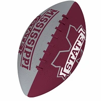 Ballon de football junior avec logo Pinwheel des Bulldogs de l'État du Mississippi