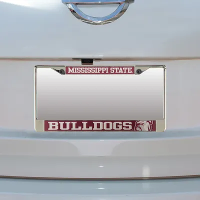 Mississippi State Bulldogs Small Over Mega License Plate Frame