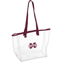 Mississippi State Bulldogs Stadium Clear Tote Bag