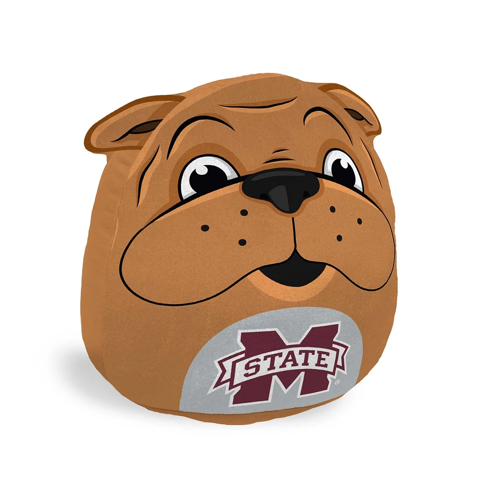 Coussin en peluche Pegasus Mississippi State Bulldogs avec caractéristiques