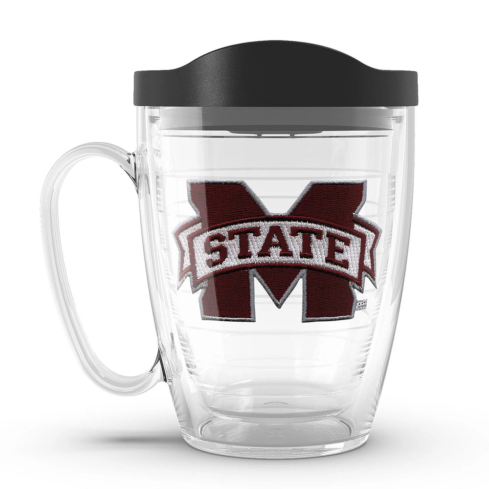 Bouledogues de l'État du Mississippi Tervis 16oz. Tasse classique avec couvercle emblème