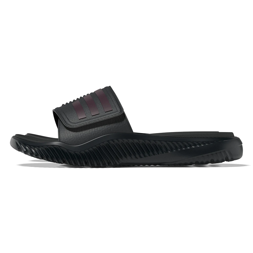 Unisex adidas  Black Mississippi State Bulldogs Alphabounce 2.0 Slide Sandals