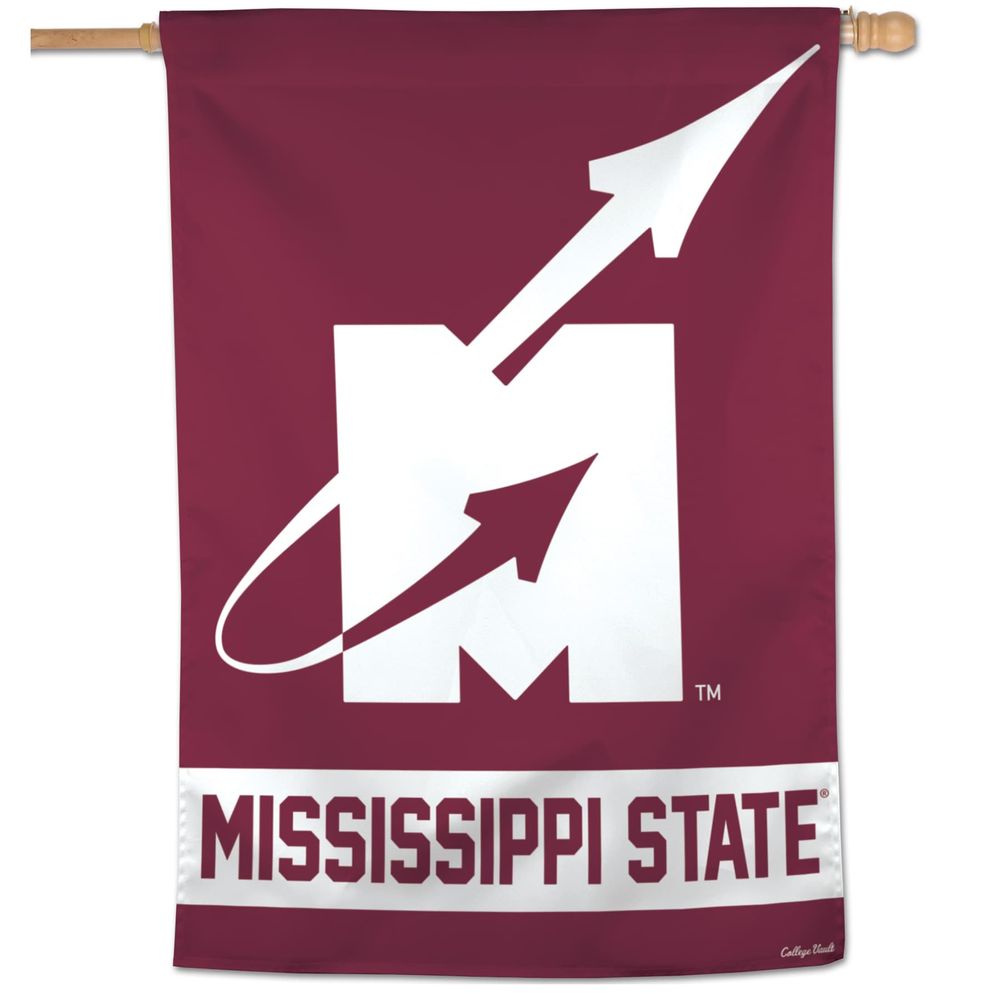 WinCraft Mississippi State Bulldogs 28'' x 40'' Flying M 1-Sided Vertical Banner