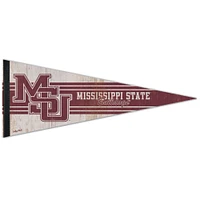 WinCraft Mississippi State Bulldogs College Vault Fanion de qualité supérieure 30,5 x 76,2 cm