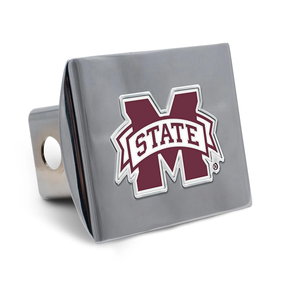 WinCraft Mississippi State Bulldogs Premium Metal Hitch Cover