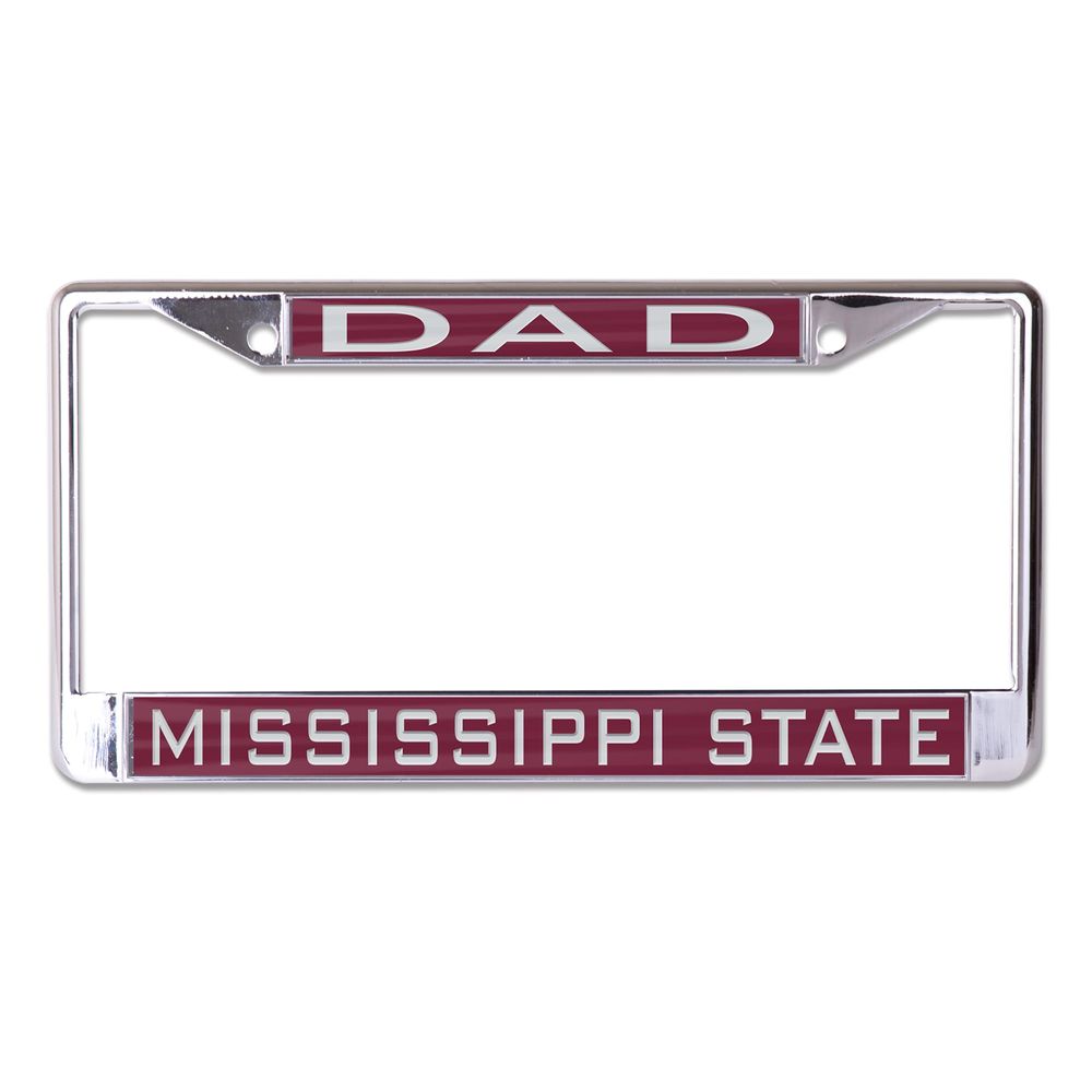 WinCraft Mississippi State Bulldogs S/L Dad License Plate Frame