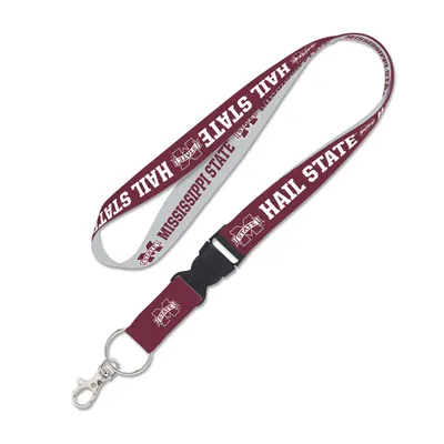 Mississippi State Bulldogs WinCraft Slogan Lanyard with Detachable Buckle