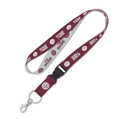 WinCraft Mississippi State Bulldogs The Dude Collection Tour de cou avec boucle amovible