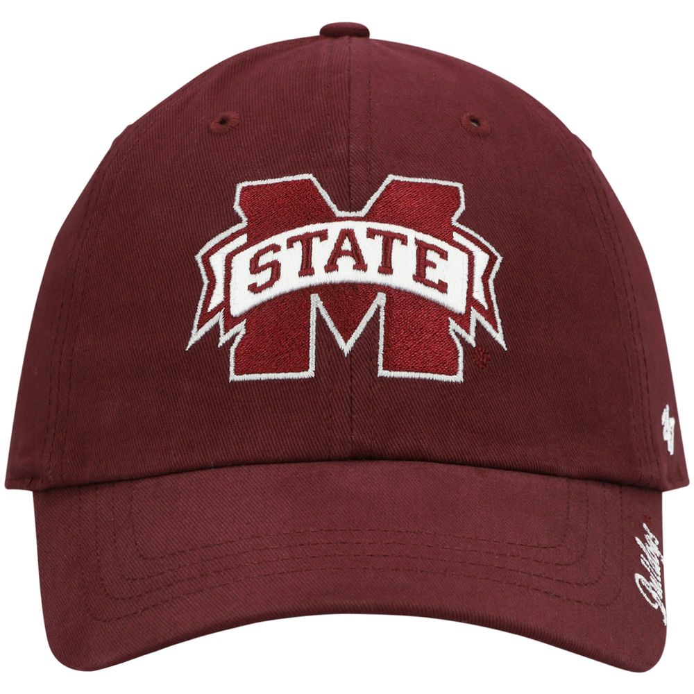 Women's '47 Maroon Mississippi State Bulldogs Miata Clean Up Logo Adjustable Hat