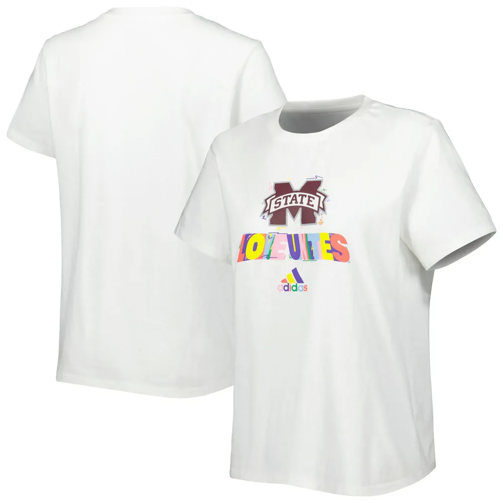 Men's Adidas White Louisville Cardinals Pride Fresh T-Shirt