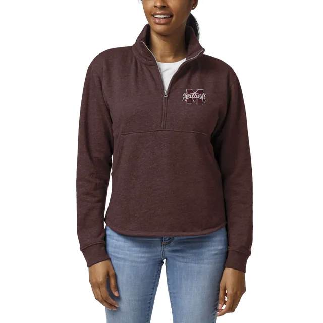 Lids Philadelphia Eagles Antigua Women's Fortune Half-Zip Sweater