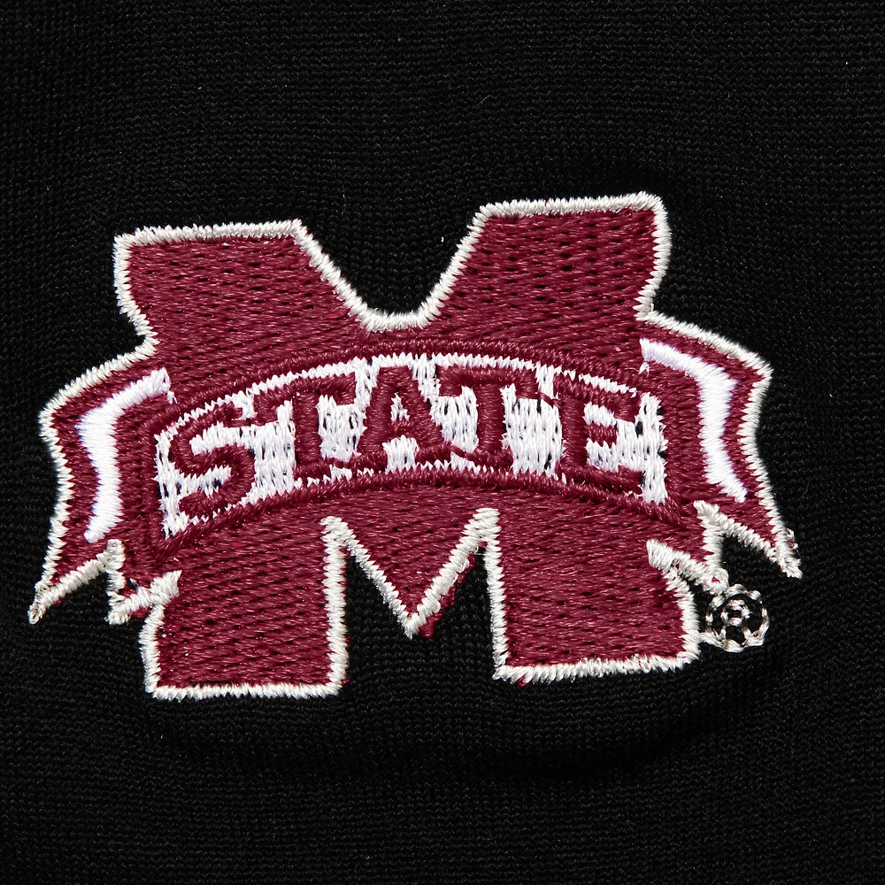 Women's ZooZatz Black Mississippi State Bulldogs Fleece Leggings