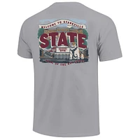 Youth  Gray Mississippi State Bulldogs Local Campus Scene T-Shirt