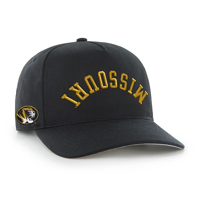 Casquette ajustable à attache Flip Script des Missouri Tigers, modèle 1947, pour homme