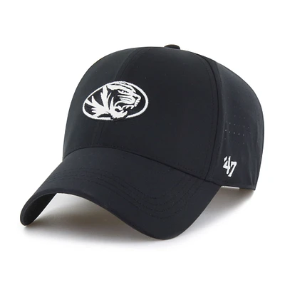 Men's '47 Black Missouri Tigers Forward Vent MVP Adjustable Hat