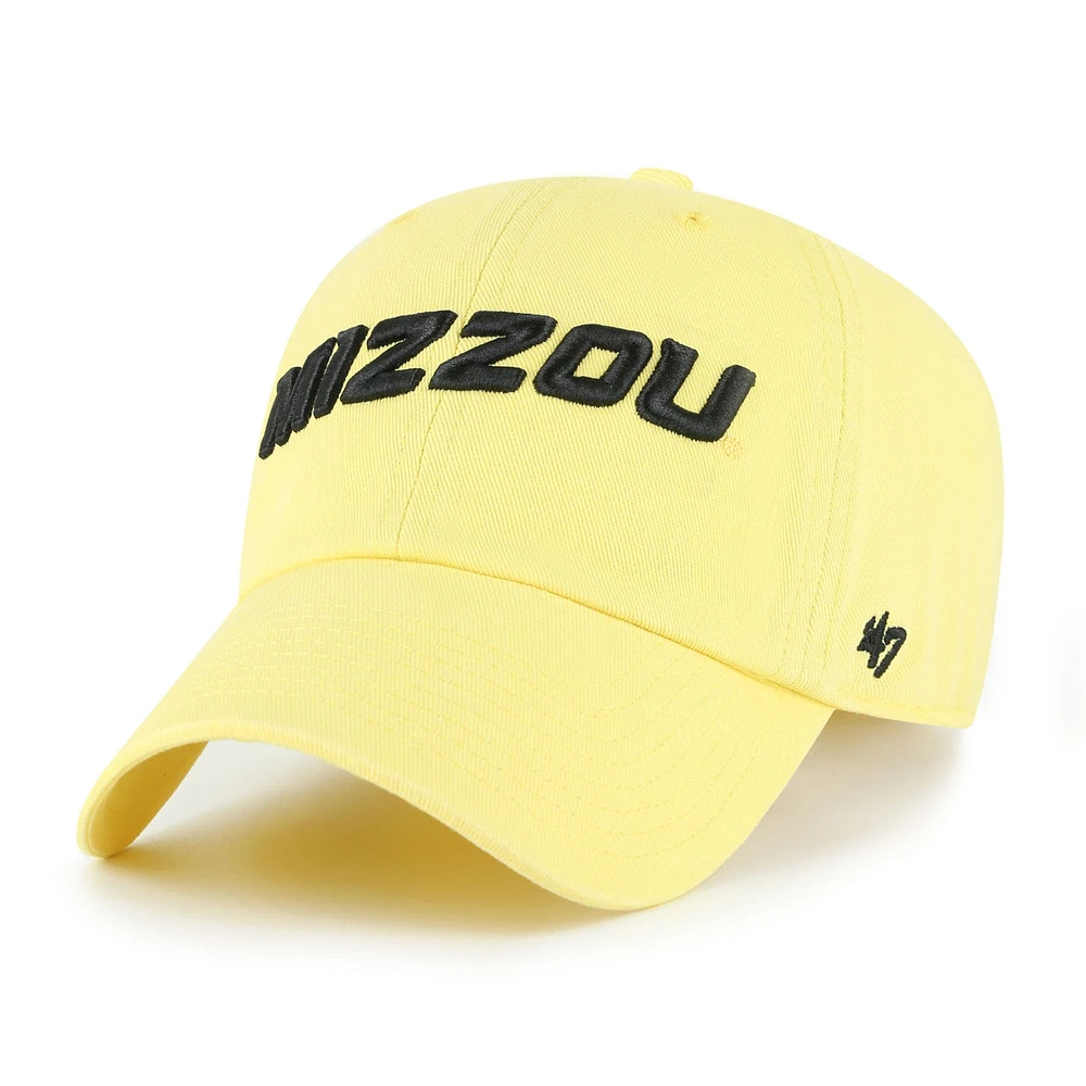 Men's '47 Gold Missouri Tigers Clean Up Adjustable Hat