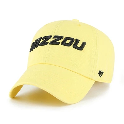 Men's '47 Gold Missouri Tigers Clean Up Adjustable Hat