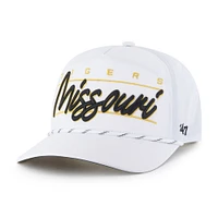 Men's '47 White Missouri Tigers Condor Hitch brrr° Adjustable Hat