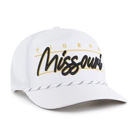 Men's '47 White Missouri Tigers Condor Hitch brrr° Adjustable Hat
