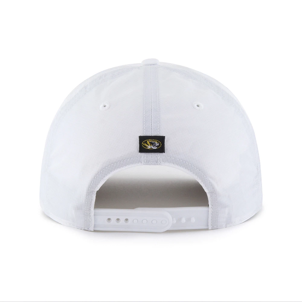 Men's '47 White Missouri Tigers Condor Hitch brrr° Adjustable Hat