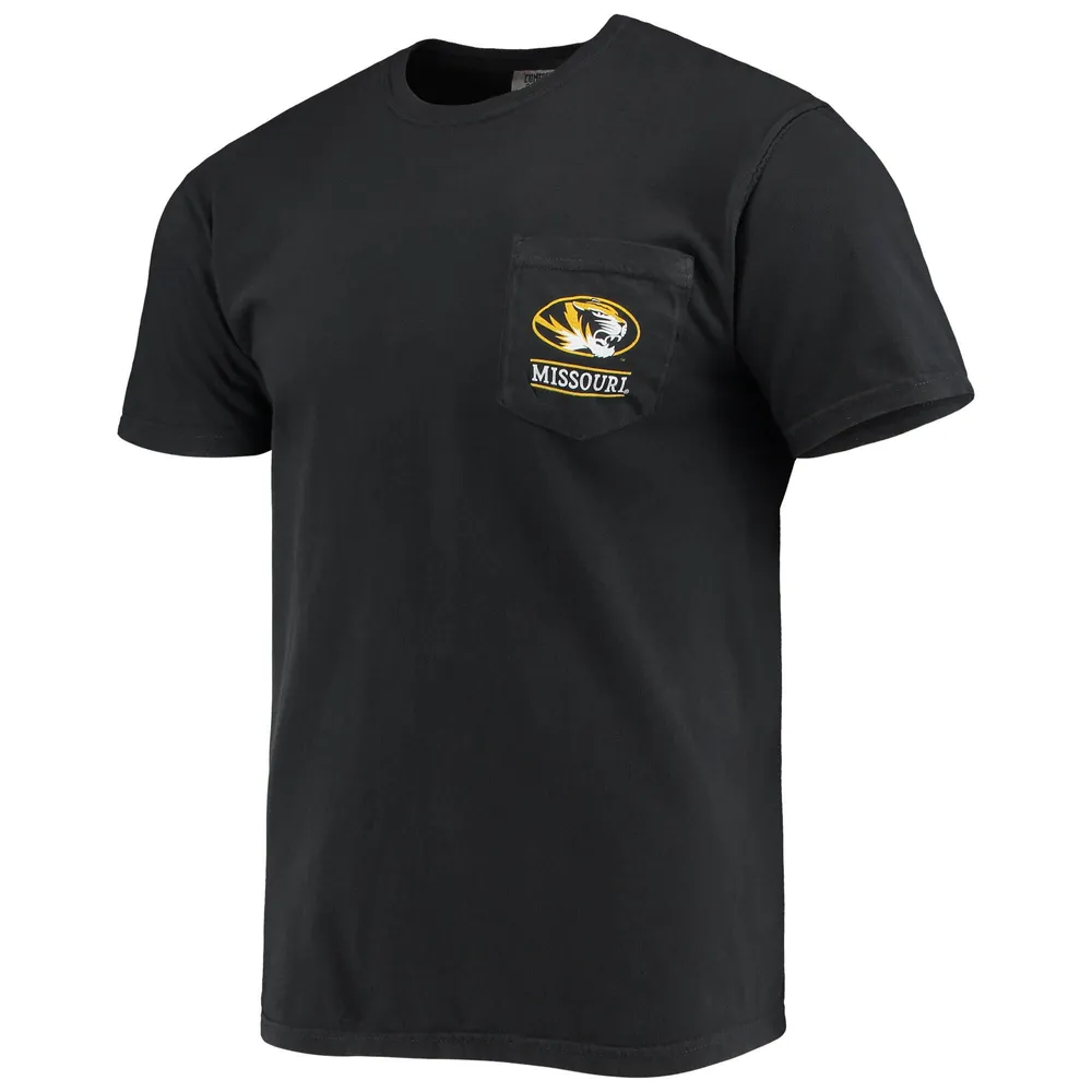 Men's Black Missouri Tigers Circle Campus Scene T-Shirt