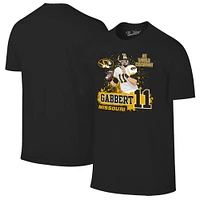 T-shirt Blaine Gabbert pour hommes, noir, Missouri Tigers Football Past Great