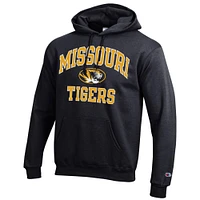 Men's Champion Black Missouri Tigers High Motor Pullover Hoodie