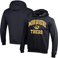 Men's Champion Black Missouri Tigers High Motor Pullover Hoodie