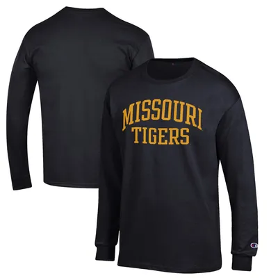 Missouri Tigers Champion Jersey Long Sleeve T-Shirt - Black