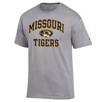 Men's Champion Heather Gray Missouri Tigers High Motor T-Shirt