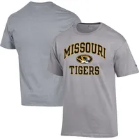 T-shirt pour homme Champion Heather Grey Missouri Tigers High Motor