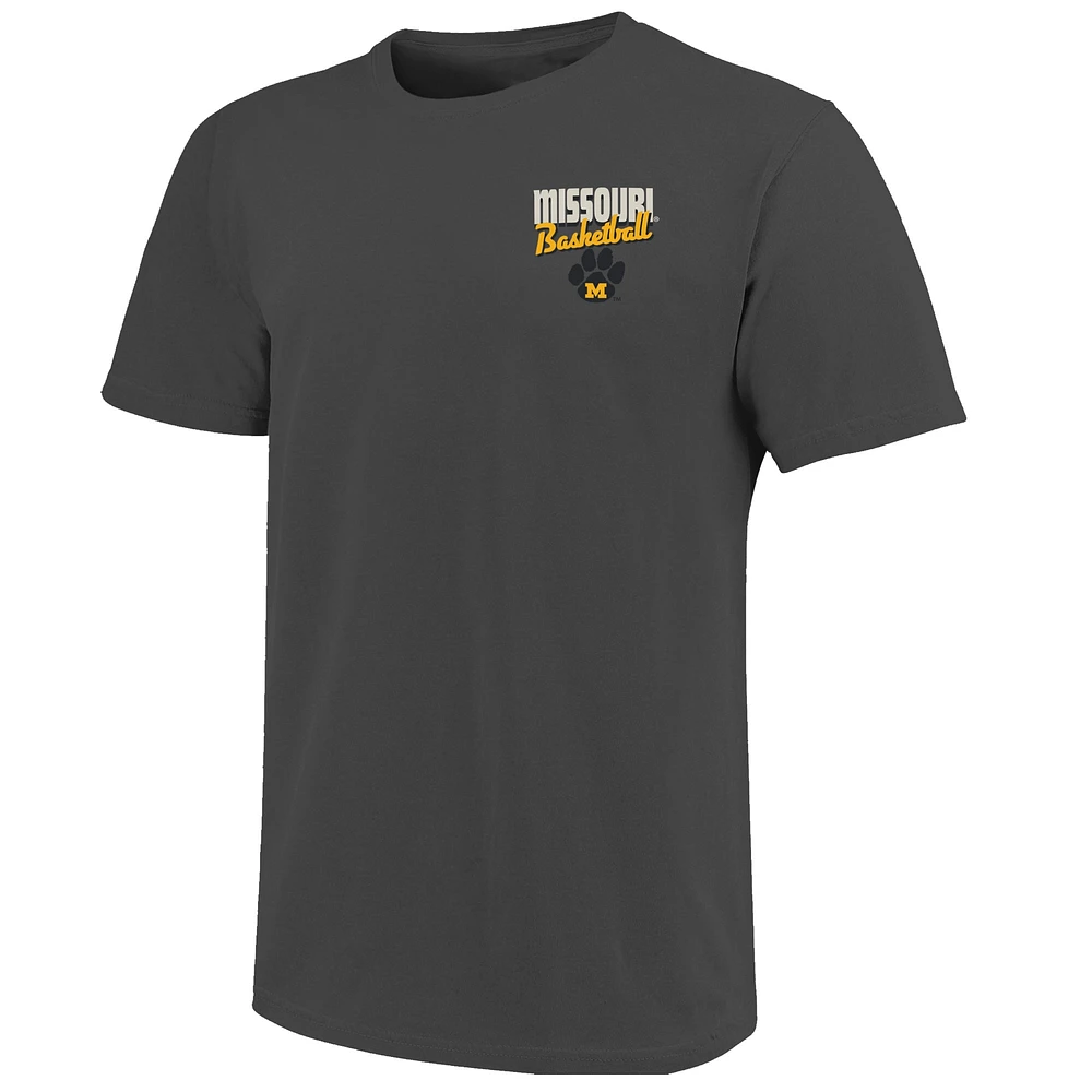T-shirt Dunk Mascotte des Missouri Tigers, couleur charbon, confort et couleurs pour homme