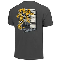T-shirt Dunk Mascotte des Missouri Tigers, couleur charbon, confort et couleurs pour homme