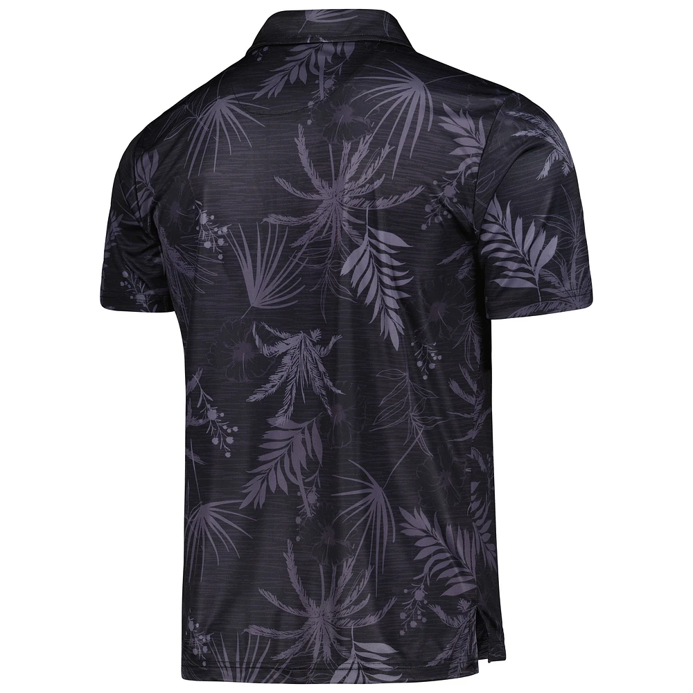 Men's Colosseum Black Missouri Tigers Palms Team Polo