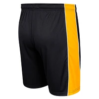 Men's Colosseum Black Missouri Tigers Panel Shorts