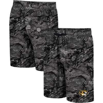 Colosseum Charcoal Missouri Tigers Realtree Aspect Ohana Short de bain pour homme