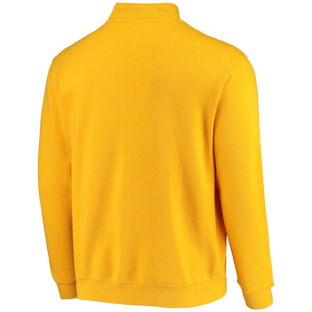 Men's Colosseum Gold Missouri Tigers Tortugas Logo Quarter-Zip Jacket