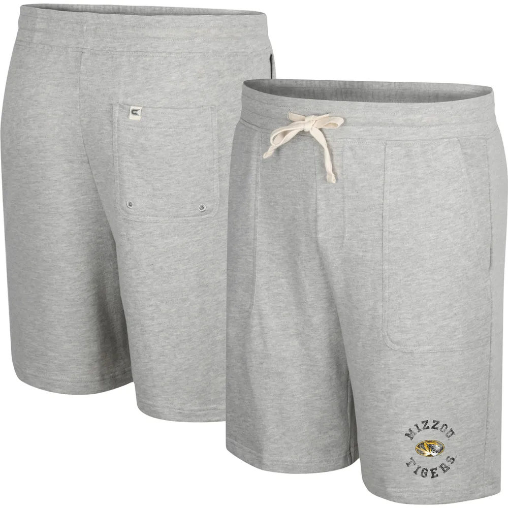 Colosseum Heather Grey Missouri Tigers Love To Hear This Terry Short pour homme