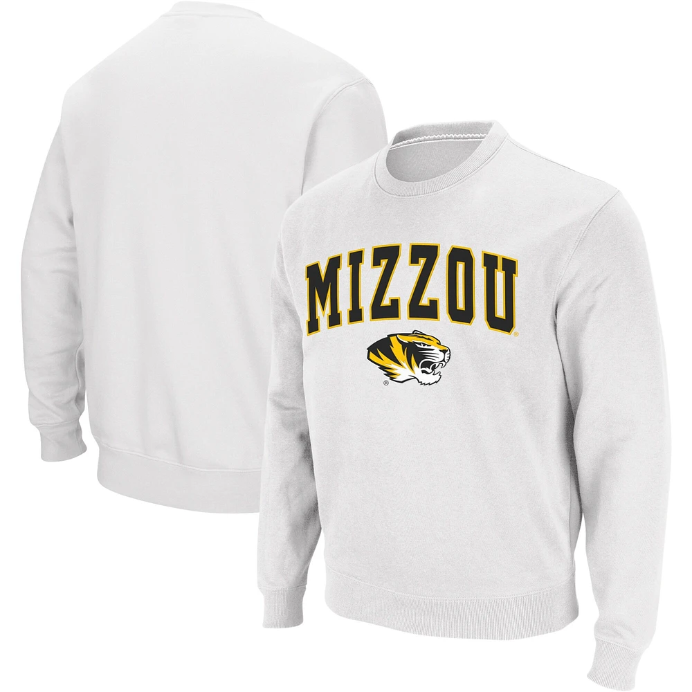 Sweat Colosseum White Missouri Tigers Arch & Logo Homme