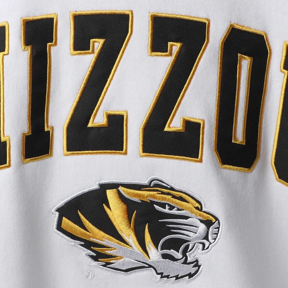 Sweat Colosseum White Missouri Tigers Arch & Logo Homme