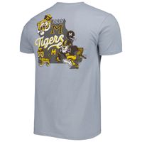 Men's Graphite Missouri Tigers Vault State Comfort T-Shirt