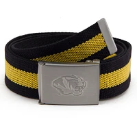 Ceinture en tissu Missouri Tigers pour homme