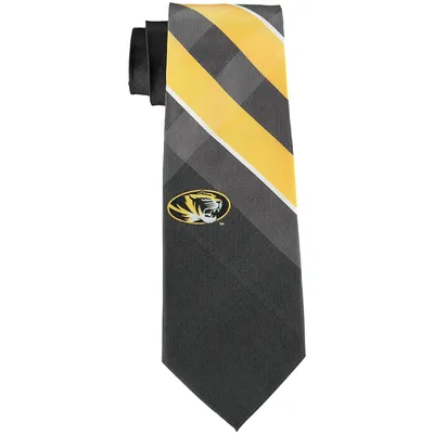 Missouri Tigers Woven Poly Grid Tie