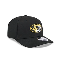 Casquette extensible à boutons-pression COOLERA 9SEVENTY Missouri Tigers de New Era pour homme, noire