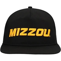 Casquette Snapback 9FIFTY noire avec logo des Missouri Tigers New Era pour hommes