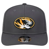 Men's New Era Charcoal Missouri Tigers 9SEVENTY Stretch-Snap Hat