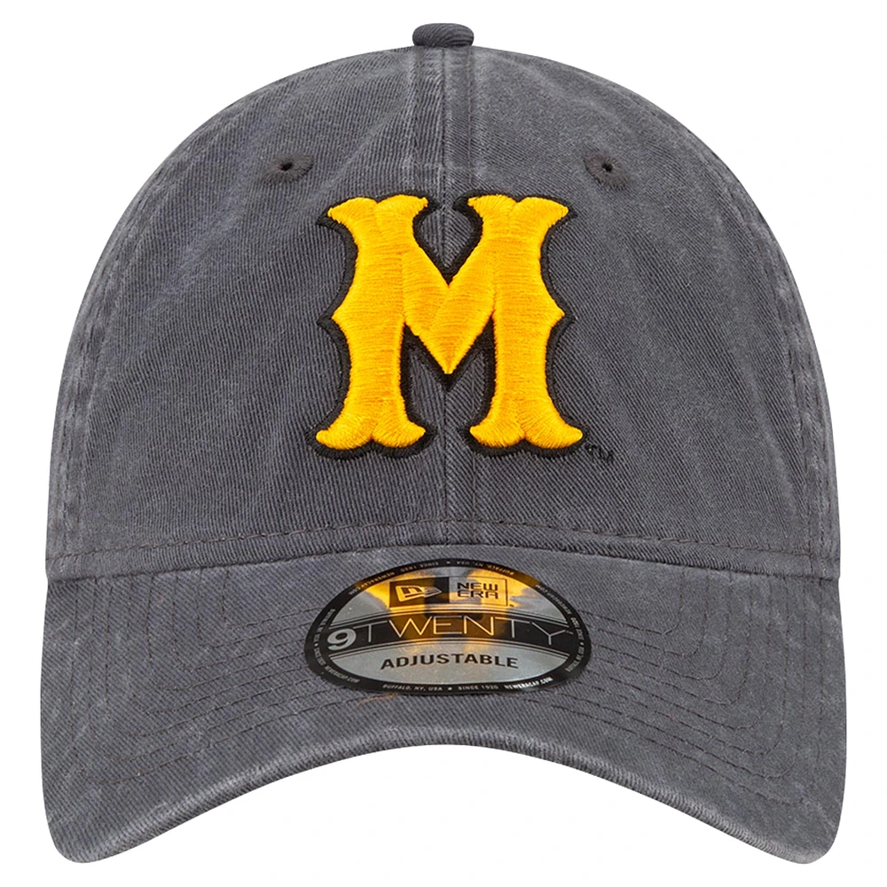 Men's New Era Charcoal Missouri Tigers Core Classic 9TWENTY Adjustable Hat