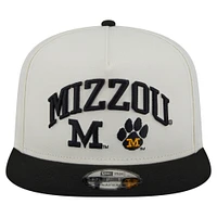 Casquette à visière plate New Era blanche Missouri Tigers 9FIFTY pour homme