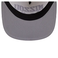 Casquette à visière plate New Era blanche Missouri Tigers 9FIFTY pour homme
